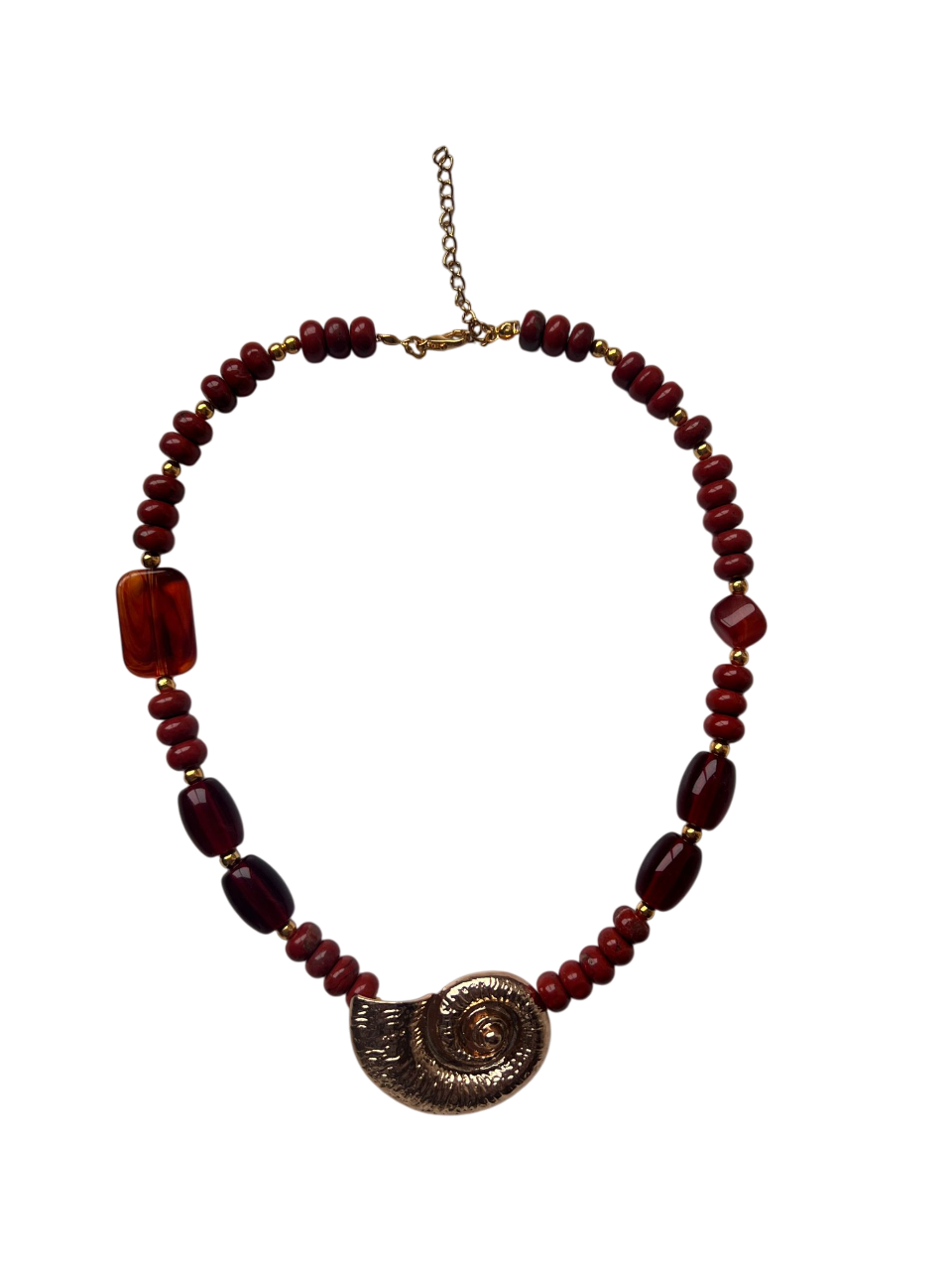 Collar Caracola Dorada